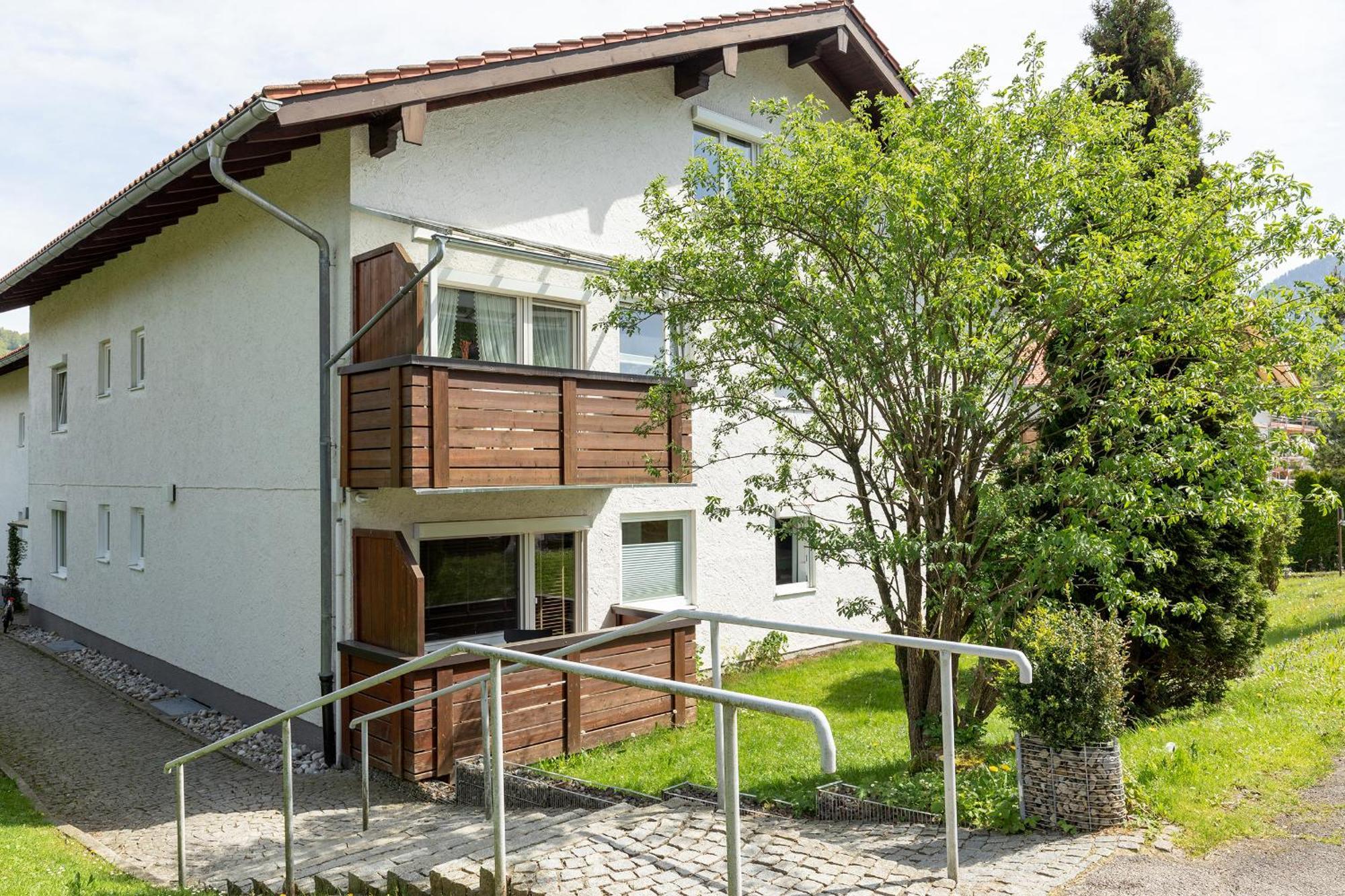 Apartment Fuchsbau - 2 Zimmer Mit Balkon Ruhpolding Exteriör bild