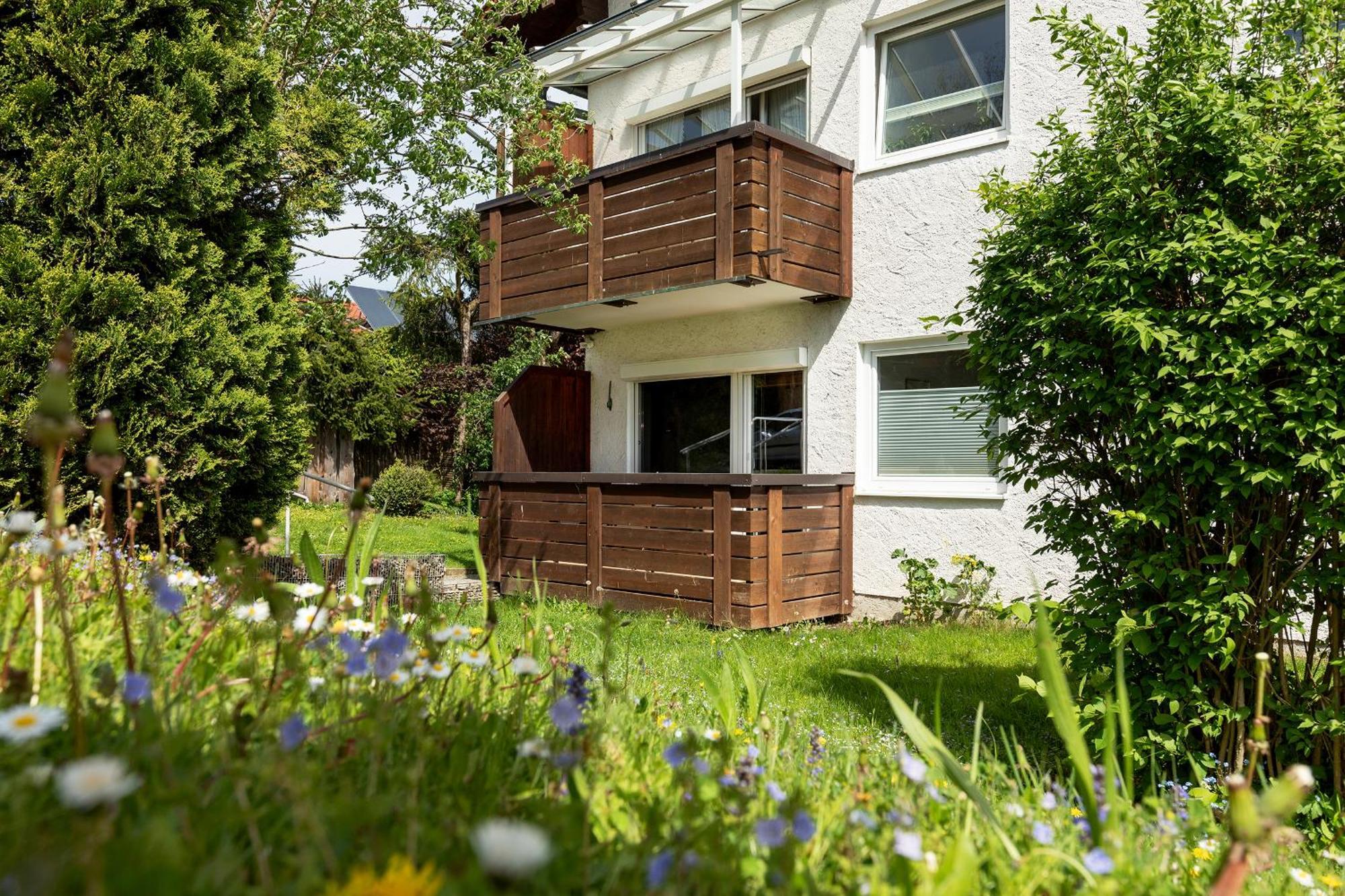 Apartment Fuchsbau - 2 Zimmer Mit Balkon Ruhpolding Exteriör bild